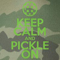 Keep Calm And Pickle On Pickleball TShirt With Pickle Ball Legacy Tie Dye Trucker Hat