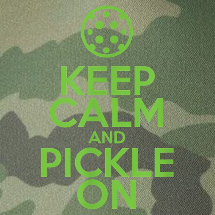 Keep Calm And Pickle On Pickleball TShirt With Pickle Ball Legacy Tie Dye Trucker Hat