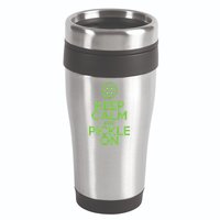 Keep Calm And Pickle On Pickleball TShirt With Pickle Ball 16oz Travel Tumbler