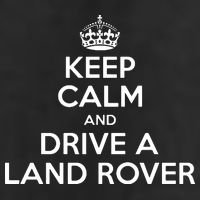 Keep Calm And Drive A Land Rover Funny Beanie