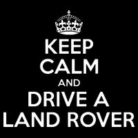 Keep Calm And Drive A Land Rover Funny 16 in Basic Backpack