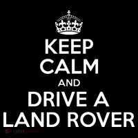 Keep Calm And Drive A Land Rover Funny Premium T-Shirt