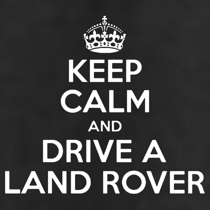 Keep Calm And Drive A Land Rover Funny Golf Towel
