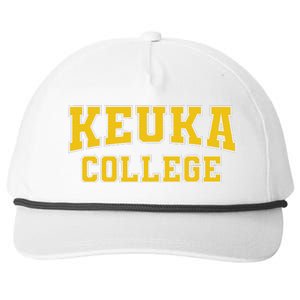 Keuka College Apparel Sports Fan Snapback Five-Panel Rope Hat