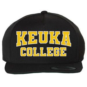 Keuka College Apparel Sports Fan Wool Snapback Cap