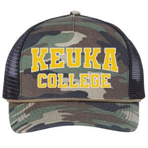 Keuka College Apparel Sports Fan Retro Rope Trucker Hat Cap