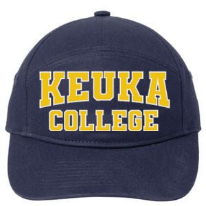 Keuka College Apparel Sports Fan 7-Panel Snapback Hat