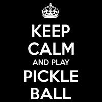 KEEP CALM AND PLAY PICKLEBALL 16 in Basic Backpack