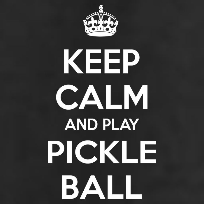 KEEP CALM AND PLAY PICKLEBALL Golf Towel
