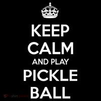 KEEP CALM AND PLAY PICKLEBALL Kids T-Shirt