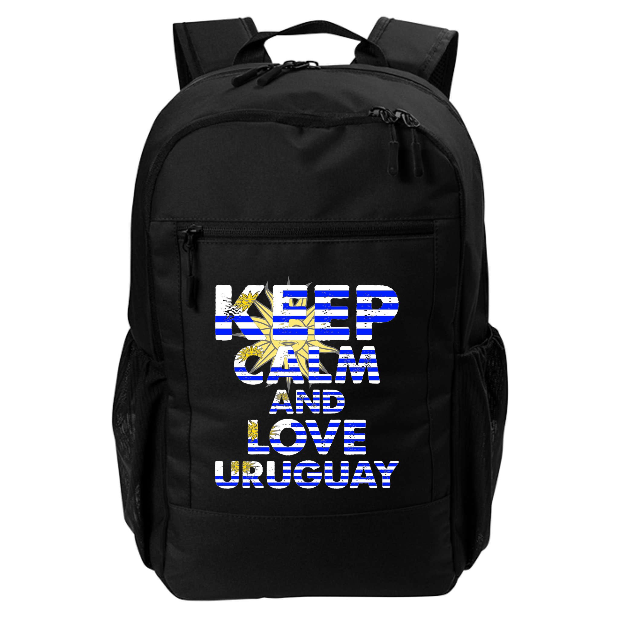 Keep Calm And Love Uruguay Backpack