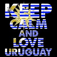 Keep Calm And Love Uruguay Backpack