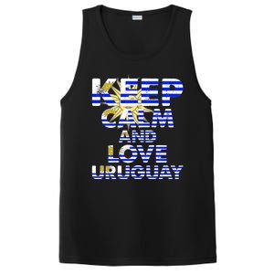 Keep Calm And Love Uruguay PosiCharge Competitor Tank