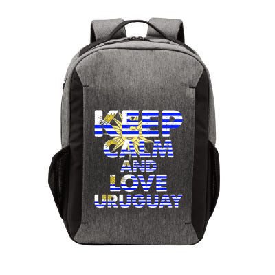 Keep Calm And Love Uruguay Vector Backpack