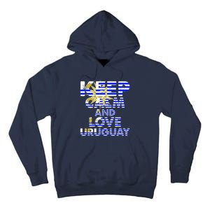 Keep Calm And Love Uruguay Tall Hoodie