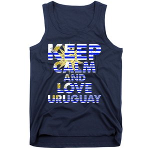 Keep Calm And Love Uruguay Tank Top