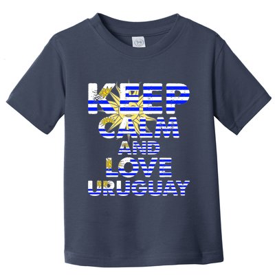 Keep Calm And Love Uruguay Toddler T-Shirt