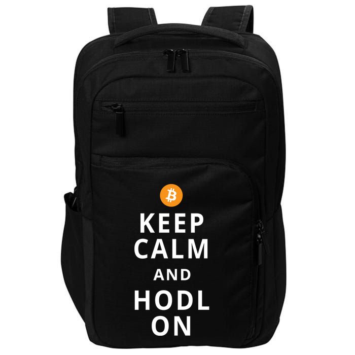 Keep Cam And Hodl On Bitcoin Impact Tech Backpack