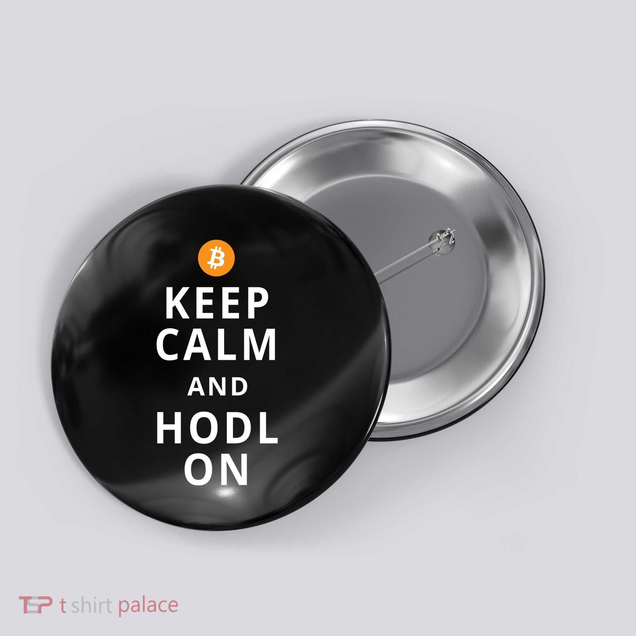 Keep Cam And Hodl On Bitcoin Button