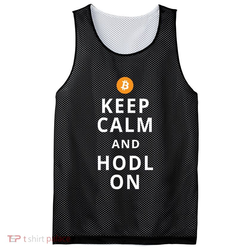 Keep Cam And Hodl On Bitcoin Mesh Reversible Basketball Jersey Tank
