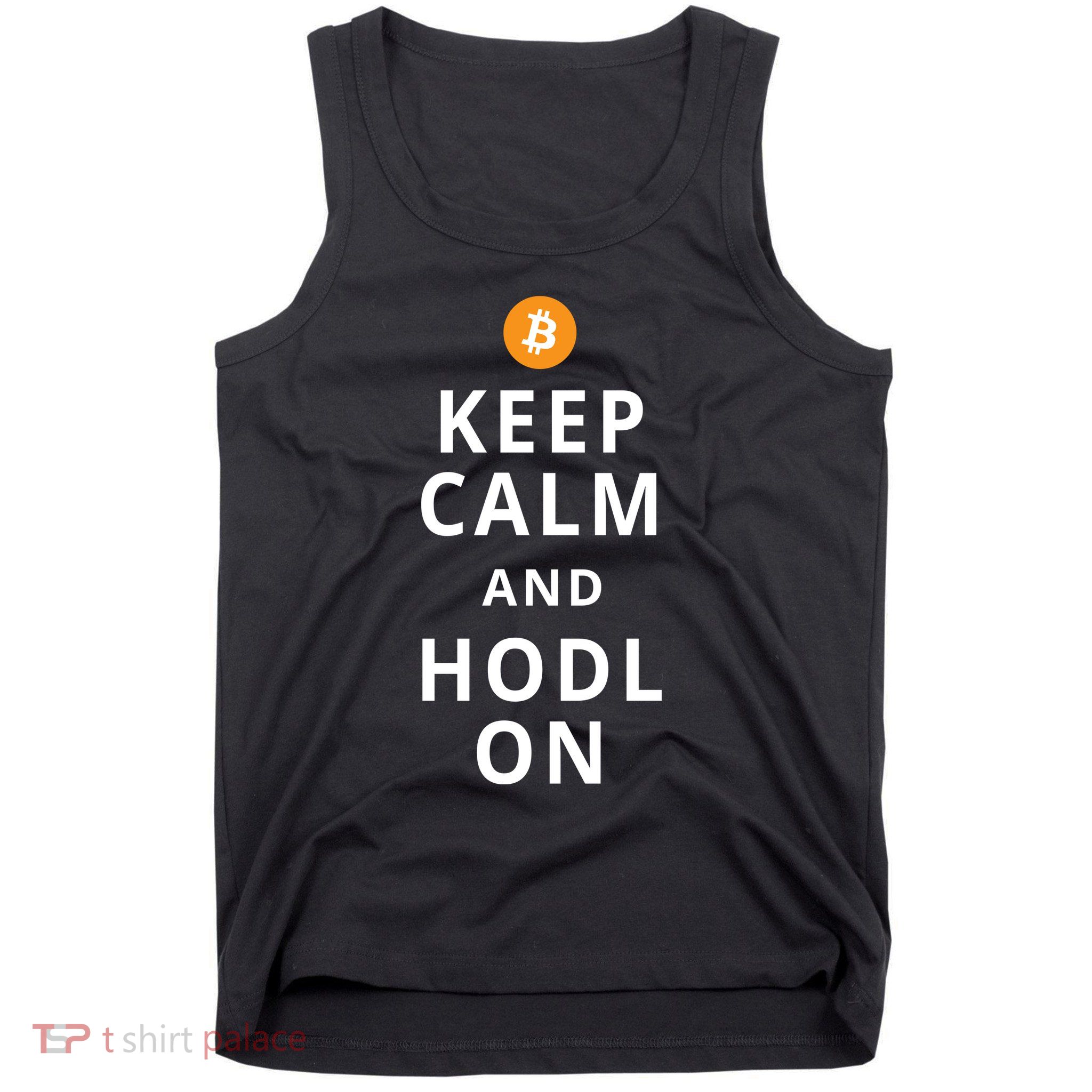 Keep Cam And Hodl On Bitcoin Tank Top