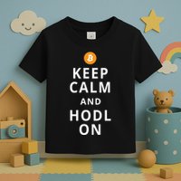 Keep Cam And Hodl On Bitcoin Toddler T-Shirt
