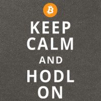 Keep Cam And Hodl On Bitcoin Cotton Canvas Backpack