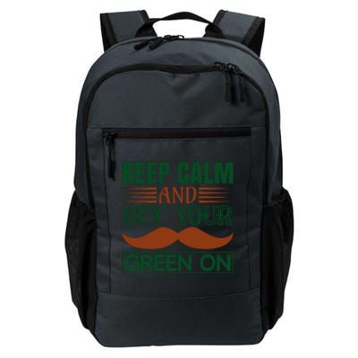 Keep Calm And Get Your Green On Daily Commute Backpack