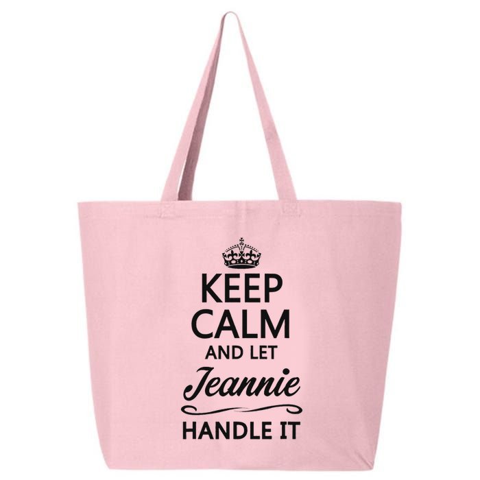 Keep Calm And Let Jeans Handle It Funny Name Gift 25L Jumbo Tote