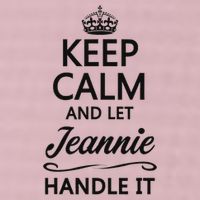 Keep Calm And Let Jeans Handle It Funny Name Gift 25L Jumbo Tote