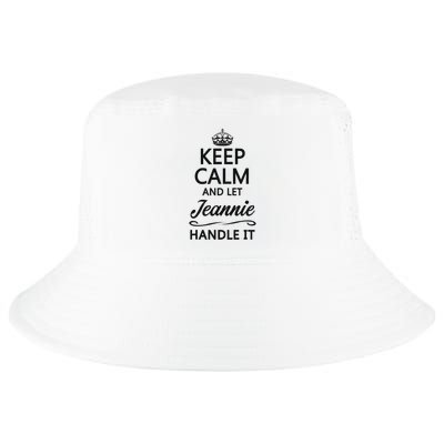 Keep Calm And Let Jeans Handle It Funny Name Gift Cool Comfort Performance Bucket Hat