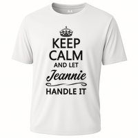 Keep Calm And Let Jeans Handle It Funny Name Gift Performance Shirt
