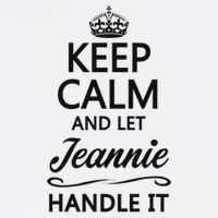 Keep Calm And Let Jeans Handle It Funny Name Gift Button