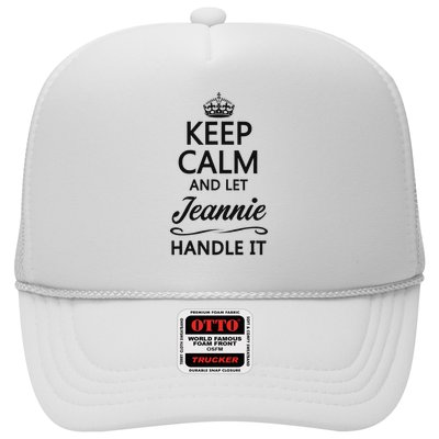Keep Calm And Let Jeans Handle It Funny Name Gift Trucker Hat