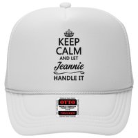 Keep Calm And Let Jeans Handle It Funny Name Gift Trucker Hat
