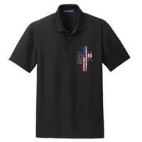 Kneel Cross At The Cross Memorial Day Never Forget Veteran Dry Zone Grid Polo