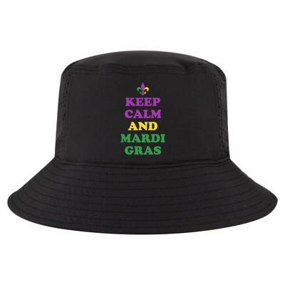 Keep Calm And Mardi Gras Festive Cool Comfort Performance Bucket Hat