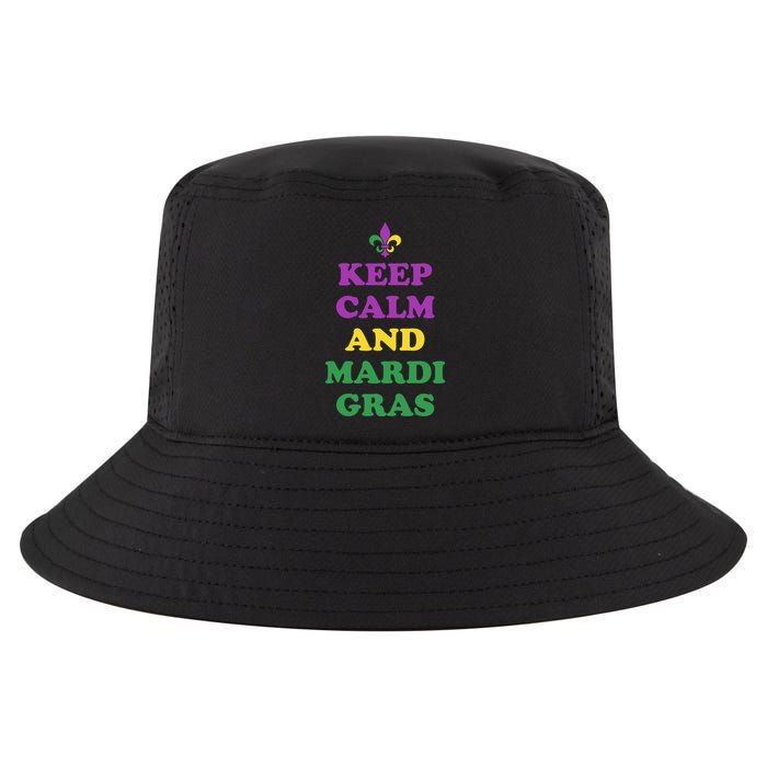 Keep Calm And Mardi Gras Festive Cool Comfort Performance Bucket Hat