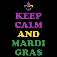Keep Calm And Mardi Gras Festive T-Shirt