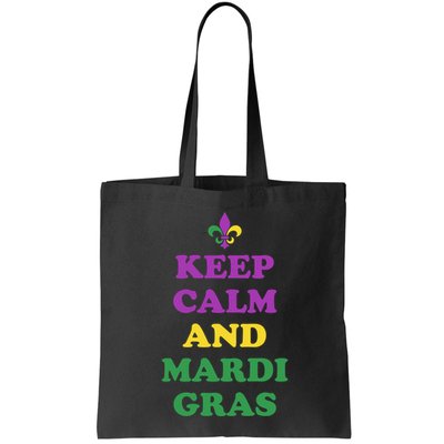 Keep Calm And Mardi Gras Festive Bag