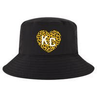 Kc Cheetah Animal Print Heart Kc Kansas City Cheetah Heart Cool Comfort Performance Bucket Hat