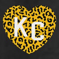 Kc Cheetah Animal Print Heart Kc Kansas City Cheetah Heart Cool Comfort Performance Bucket Hat
