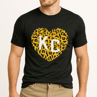 Kc Cheetah Animal Print Heart Kc Kansas City Cheetah Heart Cooling Performance Crew T-Shirt