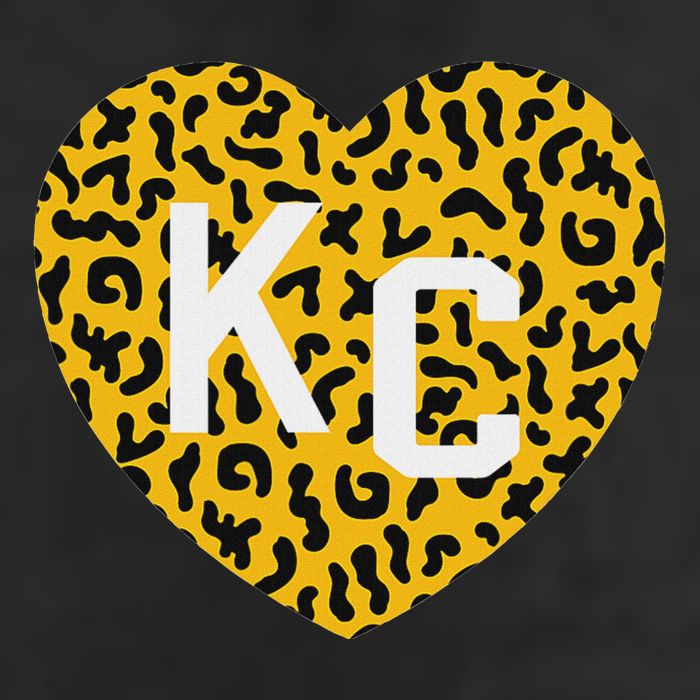 Kc Cheetah Animal Print Heart Kc Kansas City Cheetah Heart Adult Drive Performance Visor