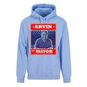 Kapu Coffee Arvin For Mayor Unisex Surf Hoodie