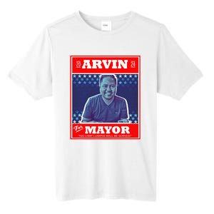 Kapu Coffee Arvin For Mayor Tall Fusion ChromaSoft Performance T-Shirt