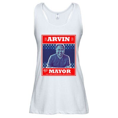 Kapu Coffee Arvin For Mayor Ladies Essential Flowy Tank