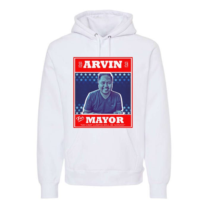 Kapu Coffee Arvin For Mayor Premium Hoodie