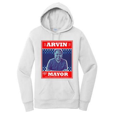 Kapu Coffee Arvin For Mayor Women's Pullover Hoodie