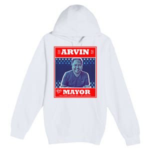 Kapu Coffee Arvin For Mayor Premium Pullover Hoodie